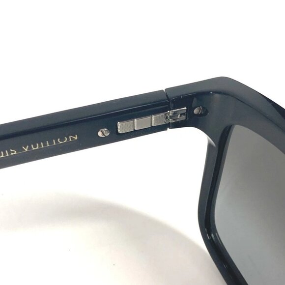 LOUIS VUITTON Z0698E Examination glasses eyewear sunglasses Plastic Black - Picture 8 of 16